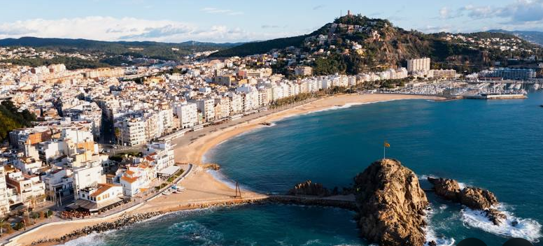 picture of the city of blanes